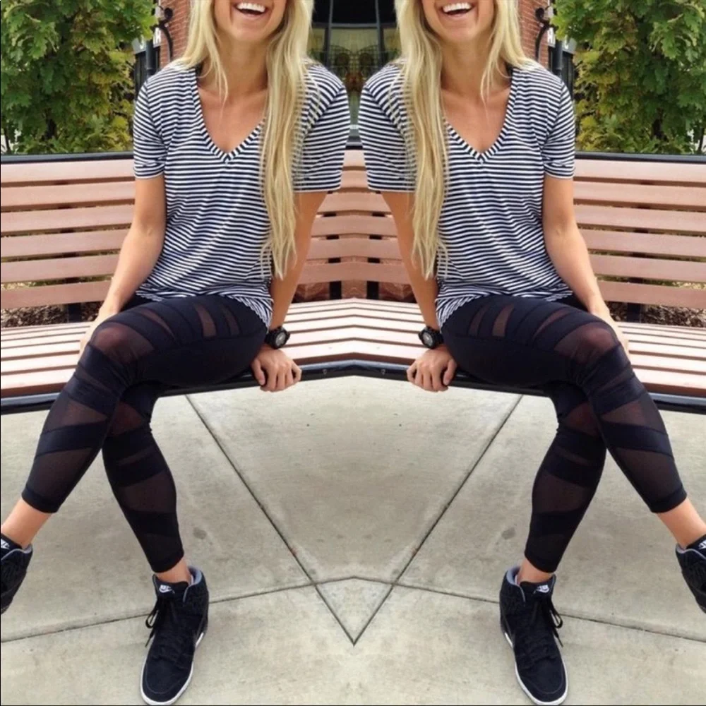 Lululemon Wunder Under HR Special Edition Tech Mesh pant size 4 NWT - Picture 10 of 10